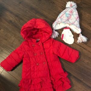 Snow jacket for baby girl.